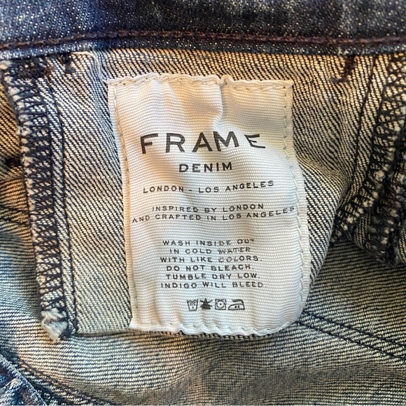 Frame Denim Cropped Le Flare de Francoise in Sunnyslope - Picture 14 of 16